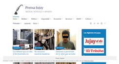 Desktop Screenshot of prensajujuy.com